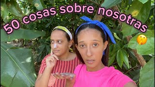 50 Cosas Sobre Nosotras😳 HermanasNiky [upl. by Behka373]