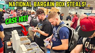 Beating the Bargain Box Competition at the National Sports Card Convention [upl. by Gneh109]