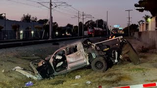 Truck vs Trolley Mass Casualty Incident wSOTs [upl. by Oballa]