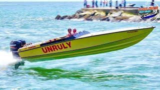 The Playful Symphony of Powerboats UNRULY Haulover Inlet Boats [upl. by Eselahs286]