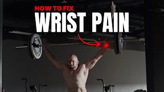 Dorsal Wrist Impingement  Fix Wrist pain with push ups calisthenics breakdancing or front squats [upl. by Htevi204]