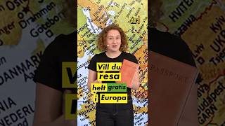 Så kan du resa gratis i Europa [upl. by Feliza]