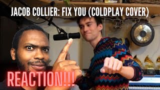 MANLEYS REACTION  Jacob Collier  Fix You Coldplay Cover [upl. by Lever]