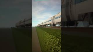 Rare Amtrak rail Express 79 117 90 105 9 amp 34 Westbound rolling in CubaBy freight train [upl. by Vergos779]