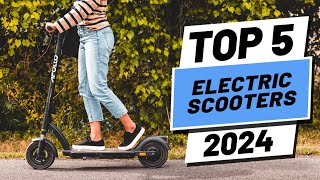 Top 5 BEST Electric Scooters in 2024 [upl. by Gabler]