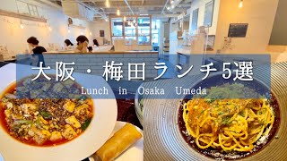 SUB【大阪ランチ】女一人でも行ける梅田ランチ｜ALL1000円代のオススメグルメ [upl. by Artemas508]