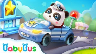 Bebé Panda Oficial de Policía  Juego para Niños  Educación Infantil  Apps Educativas  BabyBus [upl. by Ttayw]