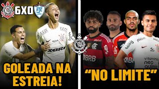 Corinthians estreia na Copinha 2024 com goleada  Negociação entre Timão e Flamengo chegam a impasse [upl. by Farver111]