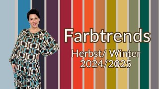 Farbtrends HerbstWinter 20242025🍂⛄️ [upl. by Broddie968]