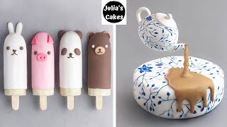 So Yummy Chocolate Recipes Ideas  Beautiful Chocolate Cake Decorating [upl. by Spark]