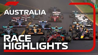 Race Highlights  2022 Australian Grand Prix [upl. by Ogden]