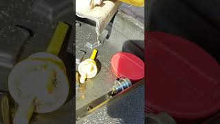 Champion 34tpn log splitter oil change cpe championpowerequiment oilchange maintenance diy [upl. by Mallissa977]