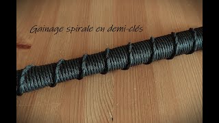 Nouage Gainage 1 spirale en demiclés [upl. by Baalman]