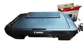 CANON PIXMA E470 PRINTER WITH WIFI [upl. by Slaby796]