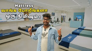 Mattress வாங்குறதுல இவ்ளோ விஷயம் இருக்கா  The Sleep Company Store Visit In Chennai 📍 [upl. by Anirol]