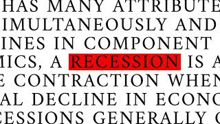 What is a Recession RF3 [upl. by Clougher]