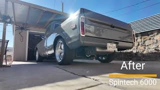 71 C10 exhaust swap Spintech 6000 [upl. by Nomor]