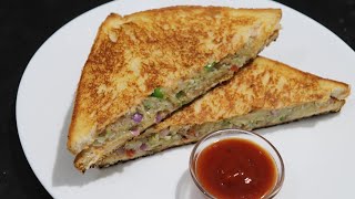 Egg Potato Sandwich Recipe 5 minutes snacks recipe  Aloo sandwich [upl. by Onid]