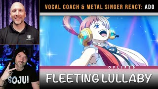 Vocal Coach amp CoHost John Reeves React to Fleeting Lullaby  Ado  REUPLOAD [upl. by Nessej130]