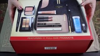 ASMR Unboxing  Lancome Train Case wMakeup [upl. by Geno224]