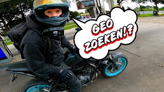 Geocache Op De Motor  YAMAHA MT07  DUO VLOG  4K ULTRA HD  BIKEBROS [upl. by Letram]