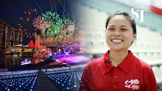 NDP 2022 fireworks keeping it safe and spectacular [upl. by Aineles]