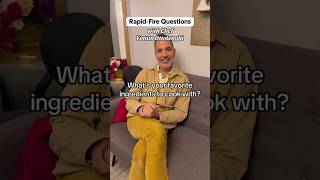 Awardwinning chef Yotam Ottolenghi answers rapidfire questions shorts [upl. by Elyssa928]