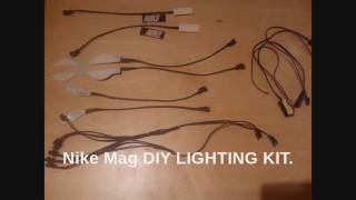 Nike Mag DIY Lighting Kit Air Mag Replica Lighting For Shoe Customs [upl. by Alden]