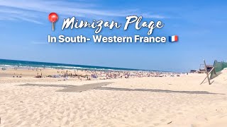 Mimizan plage  Plage de Contis  Southwestern France beach 🇫🇷 [upl. by Lee862]