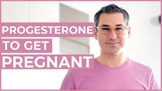 Should you use progesterone to get pregnant   Marc Sklar The Fertility Expert [upl. by Hahsi458]