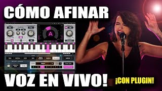 Cómo Afinar Voces en Vivo con un Plugin Increíble [upl. by Yorke]