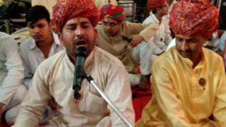 VISHAL SINGH KAVIYA sikkarJai maa karni Sri karni Mata bhaktgan Kolkata द्वारा आयोजित भक्ति सं [upl. by Ellenoj622]