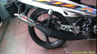 F1ZR Racing Exhaust Indonesia [upl. by Moth32]