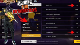 ✅ COMO SUBIR el KD RATE FÁCILMENTE en FREE FIRE 2022 [upl. by Fulbert106]