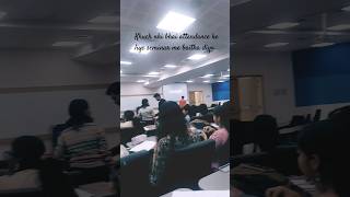 Amity University Kolkata Seminar hallCampus lifeamity shorts viralvideo trending ytshorts [upl. by Elleinnad]