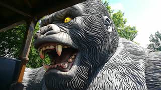 King Kong onride Bobbejaanland Lichtart 310518 [upl. by Gildus]