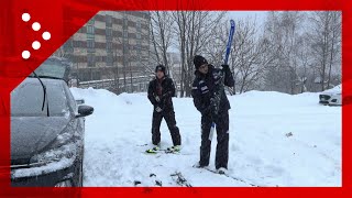 Neve a Limone Piemonte Cuneo la situazione sulle piste da sci nella frazione di Panice Soprana [upl. by Raines838]