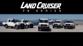 2018 Land Cruiser 70 Series test drive [upl. by Toddy556]