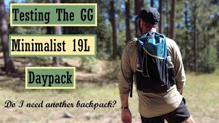 How Minimal Is The Gossamer Gear Minimalist 19L Daypack [upl. by Hillard]