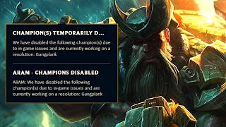 This is why Gangplank got DISABLED [upl. by Aicinad]