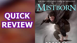 Mistborn Era 1  Quick Review [upl. by Gladdie361]