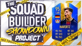 FIFA 19 SQUAD BUILDER SHOWDOWN TOTS KAI HAVERTZ The Squad Builder Showdown Project [upl. by Skees]