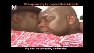 Evans Bipi explains his beef with Rotimi Amaechi [upl. by Hjerpe144]