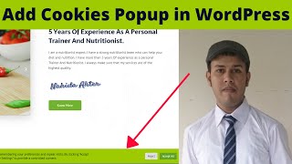 How To Add Cookies To Your WordPress Website  Add a Cookies Popup in WordPress In 2023 [upl. by Yancey]