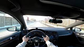 VW GOLF GTE 307 HP POV amp ONBOARD ACCELERATION 0100KMH GOPRO HERO8 [upl. by Entroc]