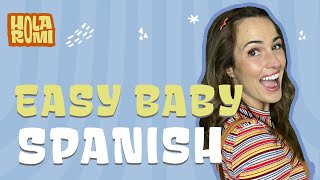 Easy Baby Spanish  Shapes Animals and Family [upl. by Nallaf520]