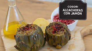 Receta Alcachofas con jamón en Cosori ¡Saludables y deliciosas [upl. by Oiligriv]