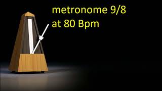 Metronome 98 at 80 Bpm [upl. by Inness]