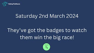 RatingTheRaces Weekend Preview Theyve got the badges to watch them win the feature race [upl. by Bick]