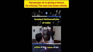 Ramanujan sirs discovery about Infinity impresses world mathematician  Ramanujanmind virals 💯💯💯💯 [upl. by Naujled]